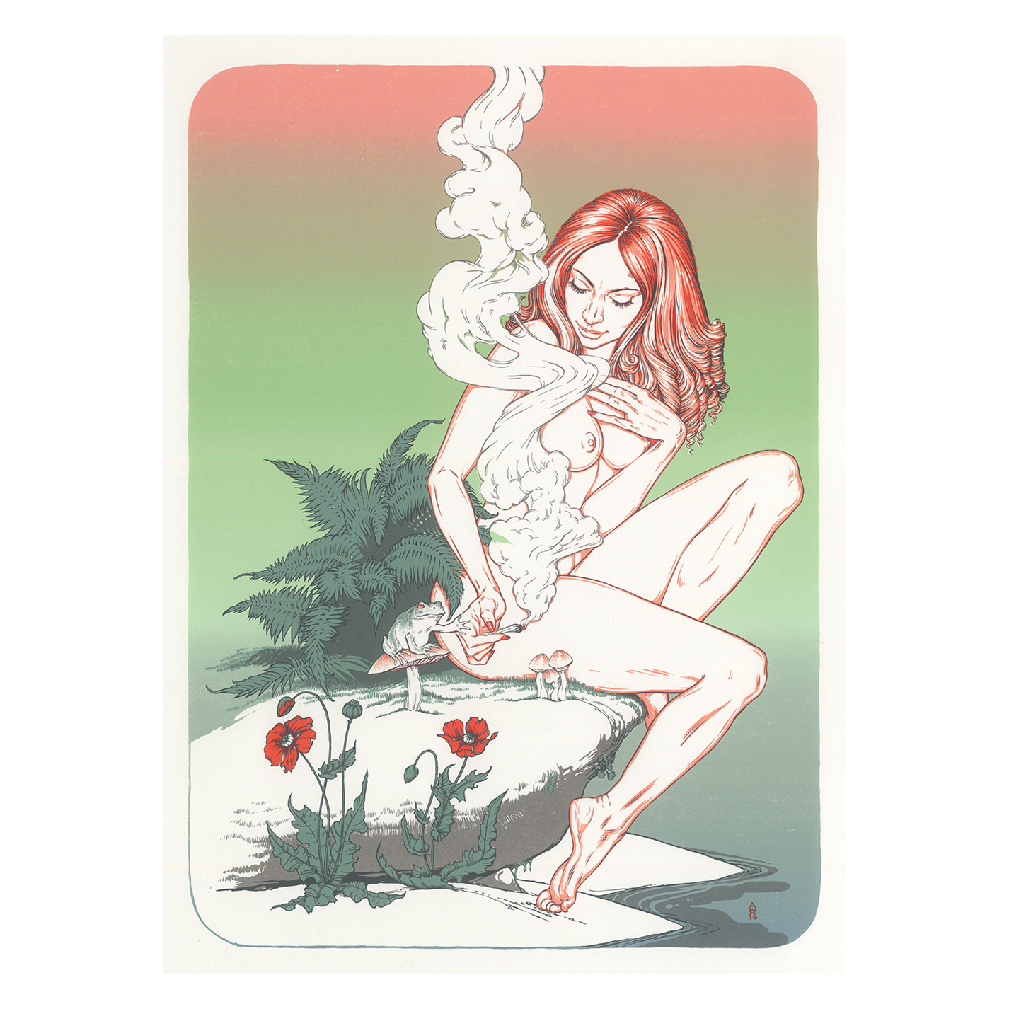 Blur: Abi Daniel - Sweet Magnolia Print
