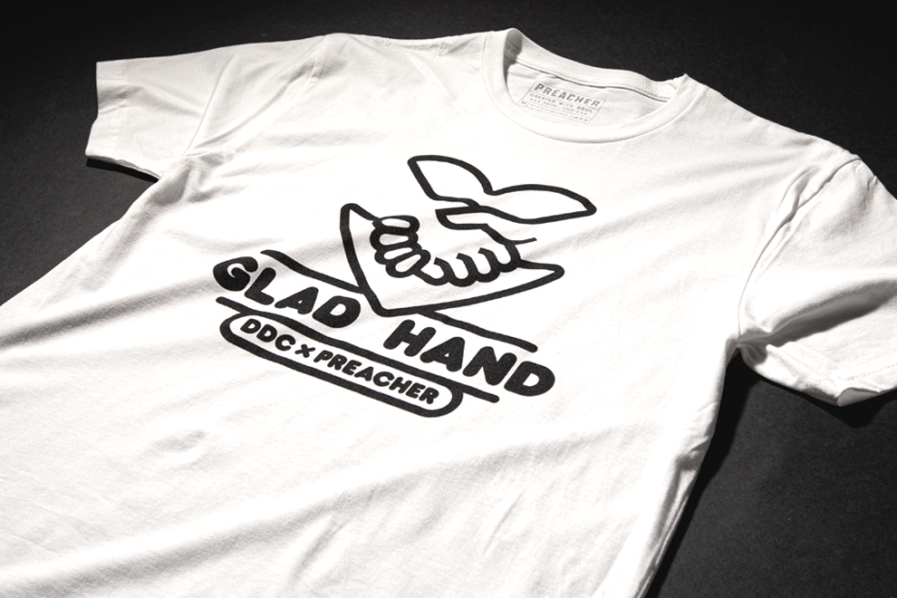 Preacher X Draplin Glad Hand Tee