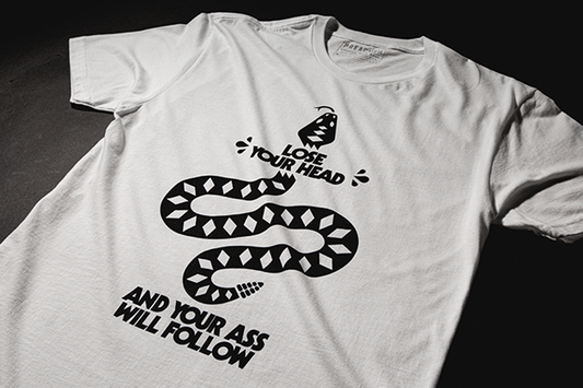 Preacher X Draplin Lose Your Head Tee