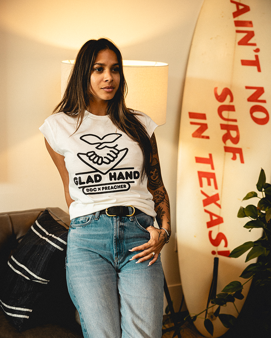 Preacher X Draplin Glad Hand Tee