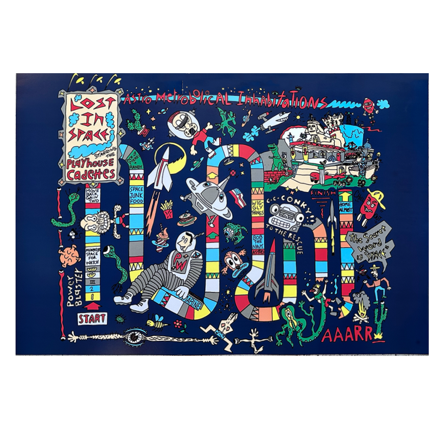 Pee-wee : Lost in Space Print