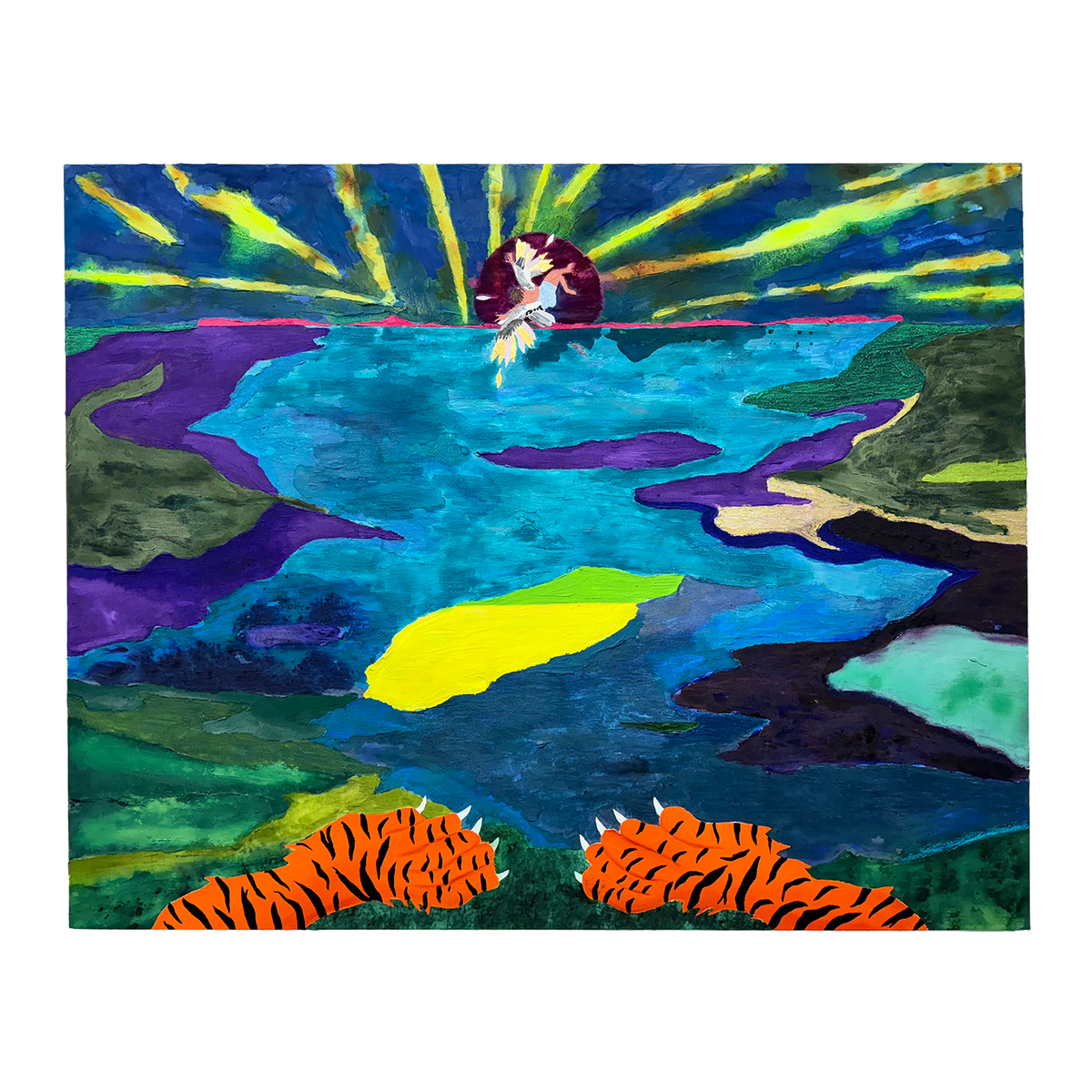 Icarus in Landscape
