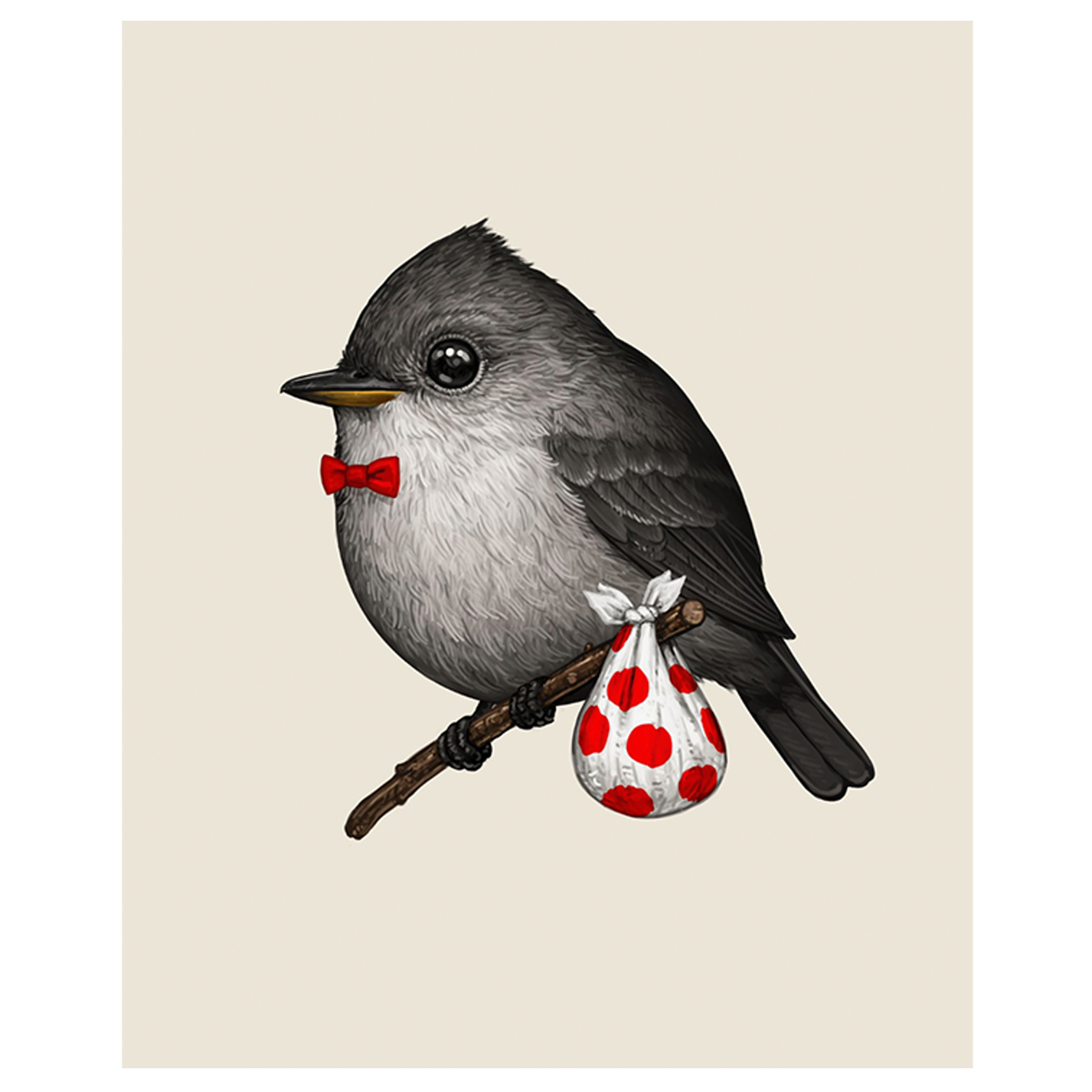 Pee-wee : Mike Mitchell - Eastern Wood-Pewee Standard Edition