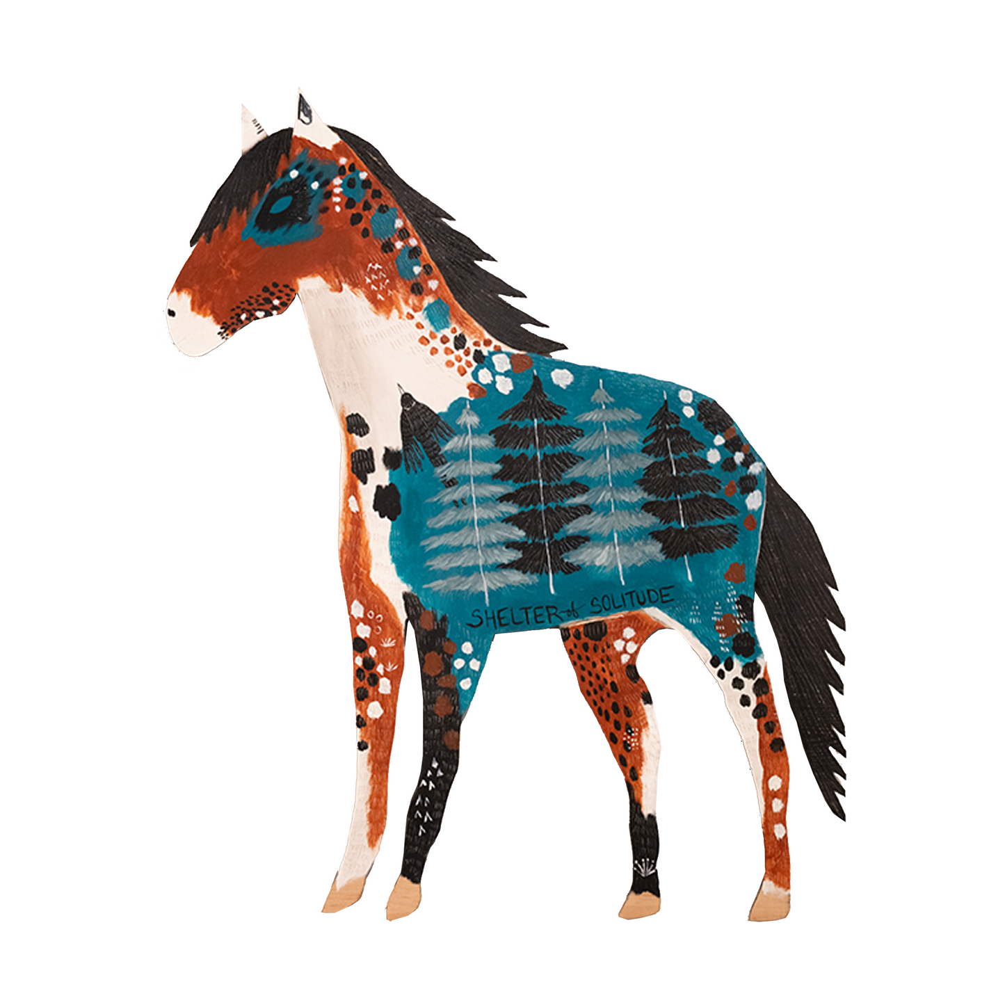 Spirit Horse - Shelter of Solitude By Adam Young