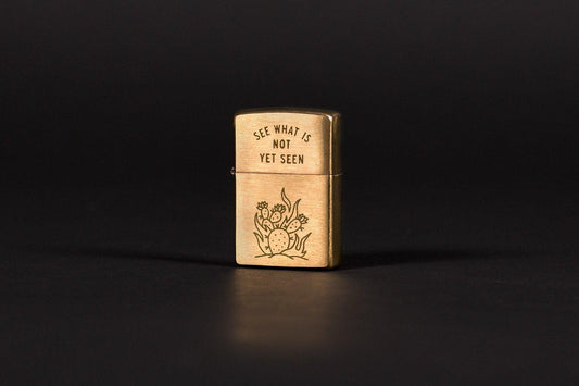 Burning Cactus Zippo