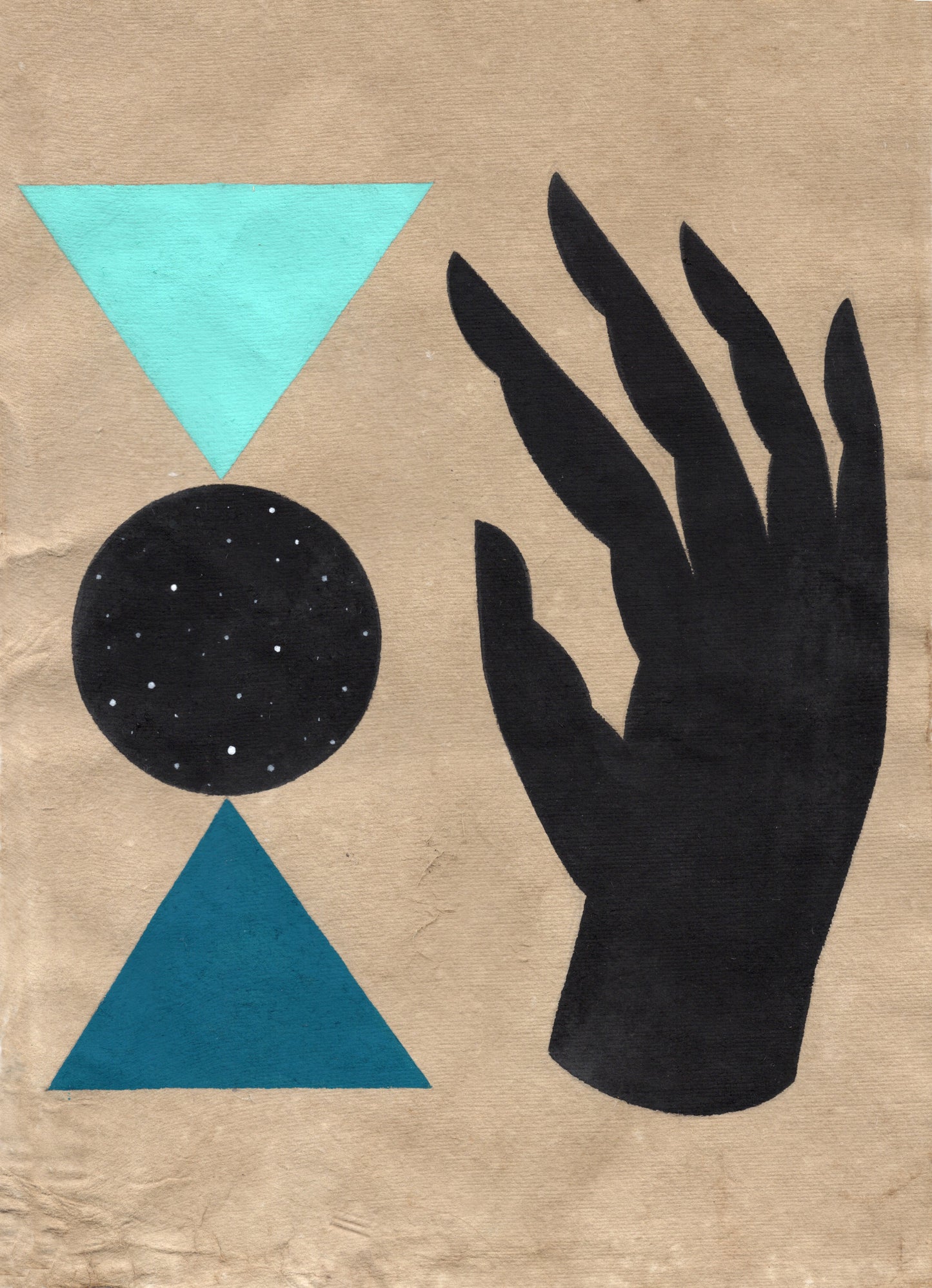 Rumination Series / Works On Paper #3 By Adrian Landon Brooks