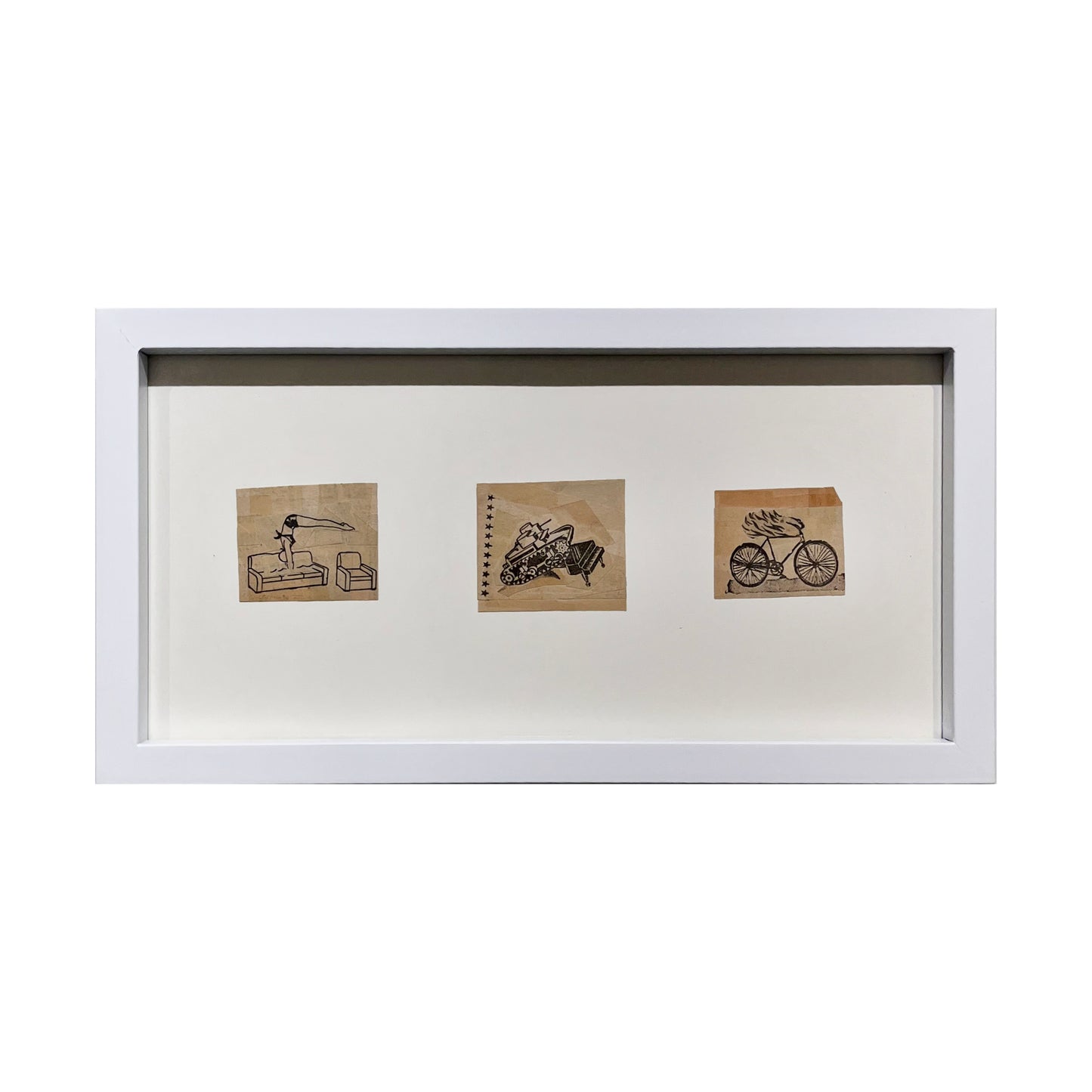 General Assembly - Dale Flattum -  Dive In / Tank Heart Piano / Bike Fire