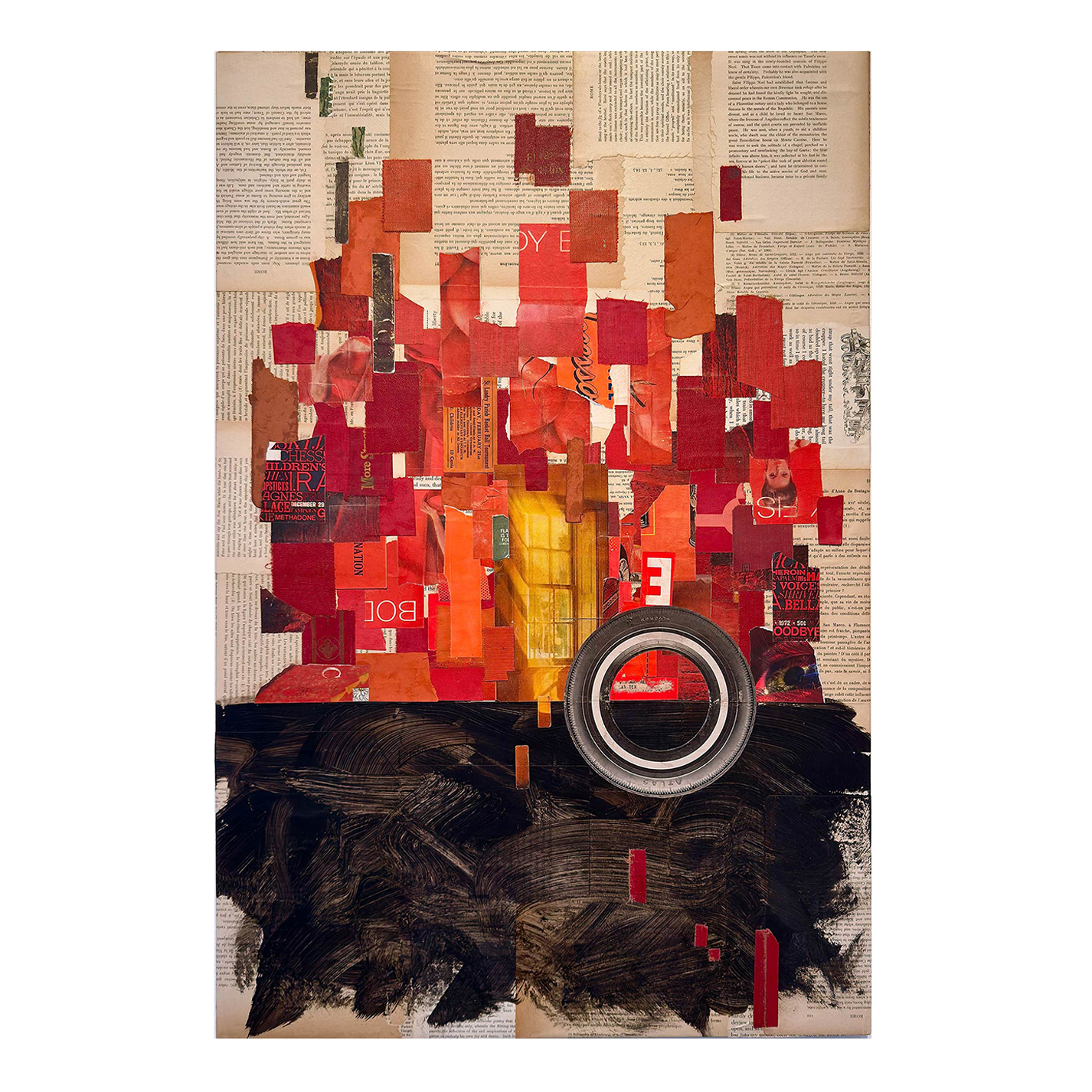 General Assembly - Glen Gauthier - Color Field Red