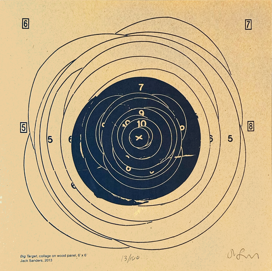Big Target By Jack Sanders - PRINT