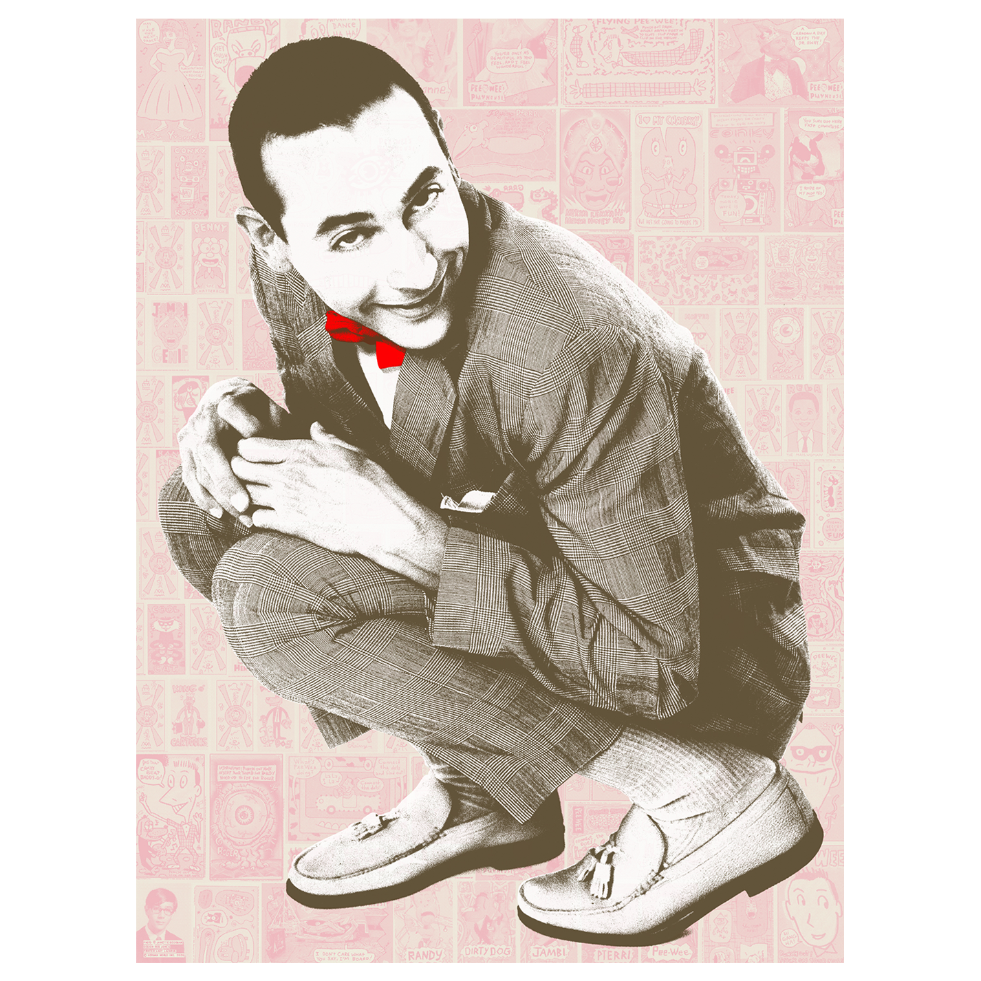 Pee-wee : Janette Beckman and Rob Jones - I Know You Are, But What Am I? Art Print Edition