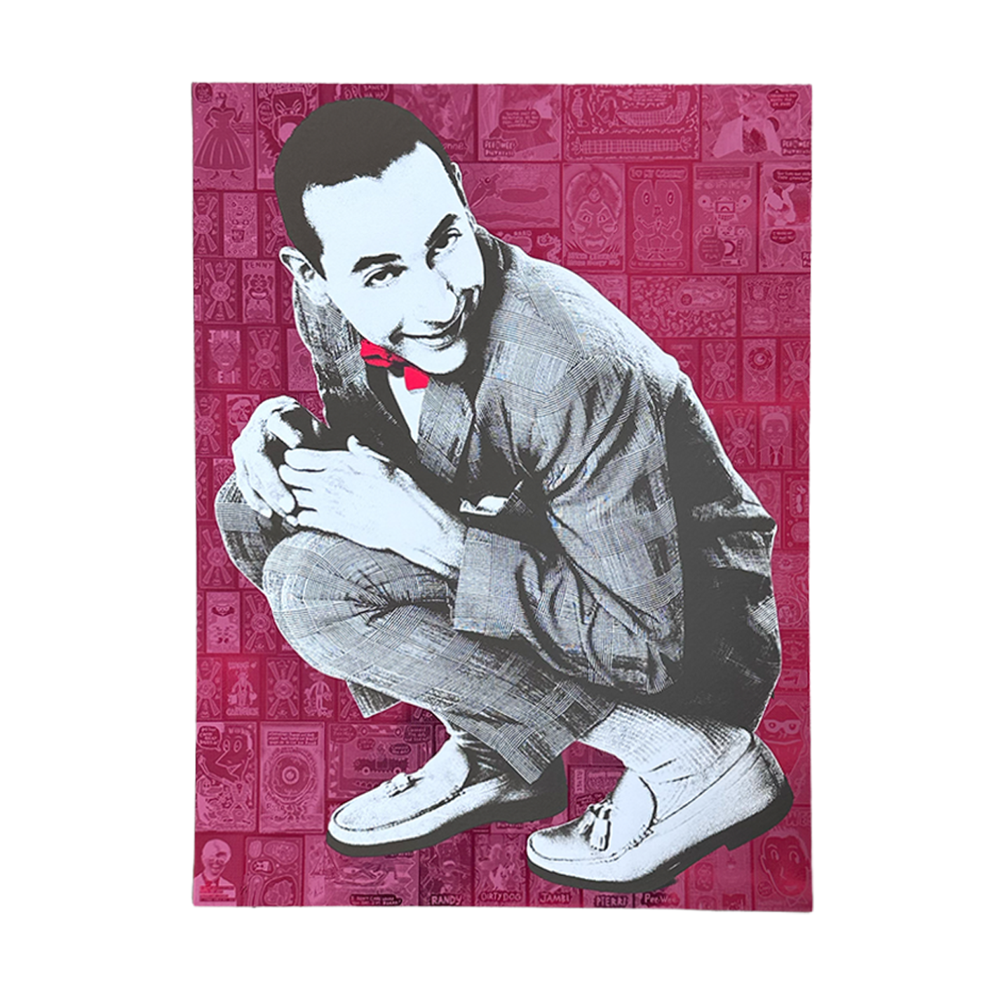 Pee-wee : Janette Beckman and Rob Jones - I Know You Are, But What Am I? Art Print Edition Blind Box