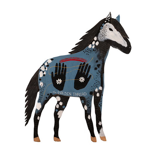 Spirit Horse - The Golden Thread By Adam Young