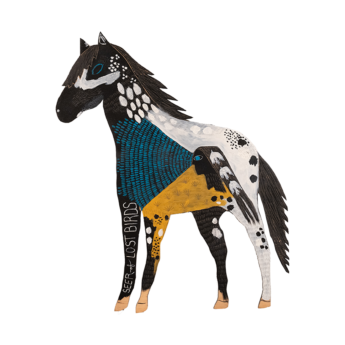 Spirit Horse - Seer of Lost Birds By Adam Young