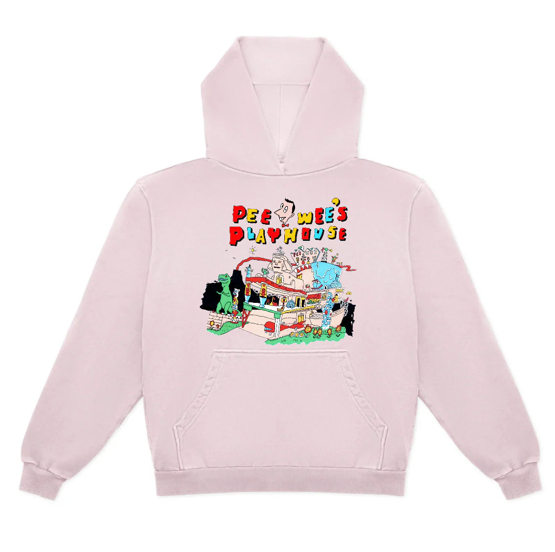 Pee-wee : Playhouse Hoodie, Light Pink