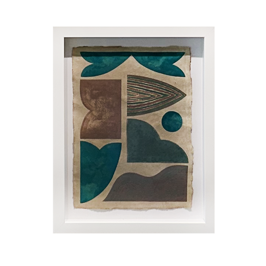 Rumination Series / Works On Paper #4 By Adrian Landon Brooks