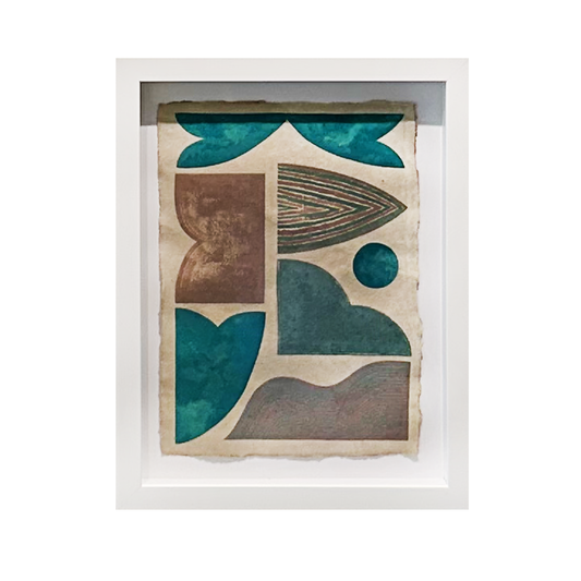 Rumination Series / Works On Paper #4 By Adrian Landon Brooks