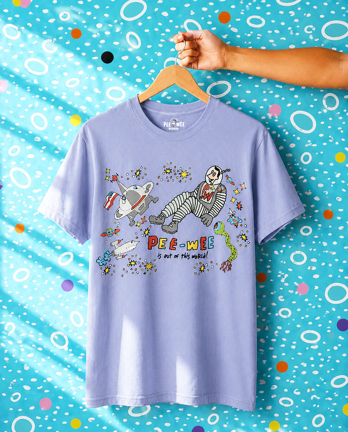 Pee-wee : Space T-shirt, Blue