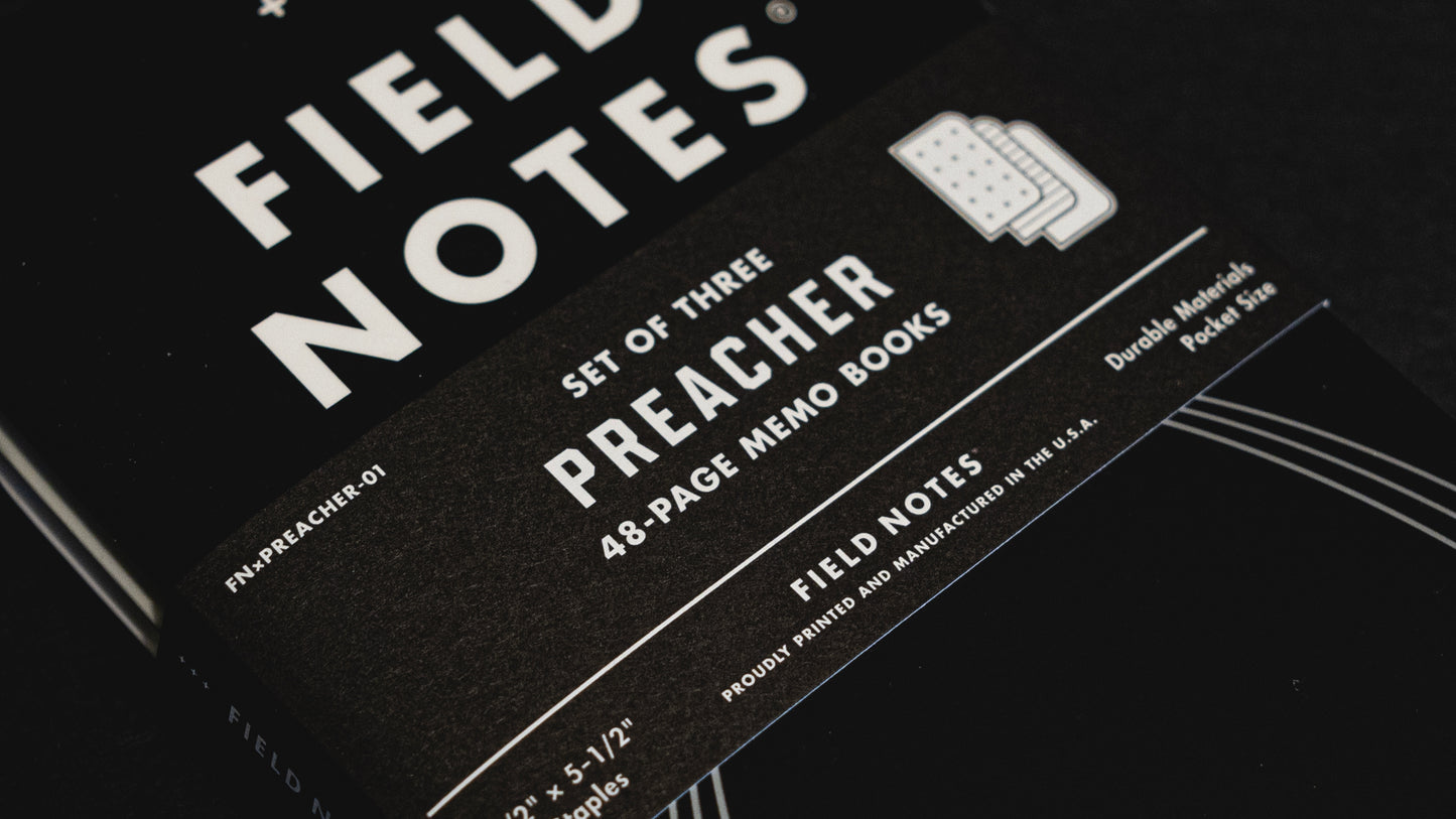 Preacher X Draplin Field Notes