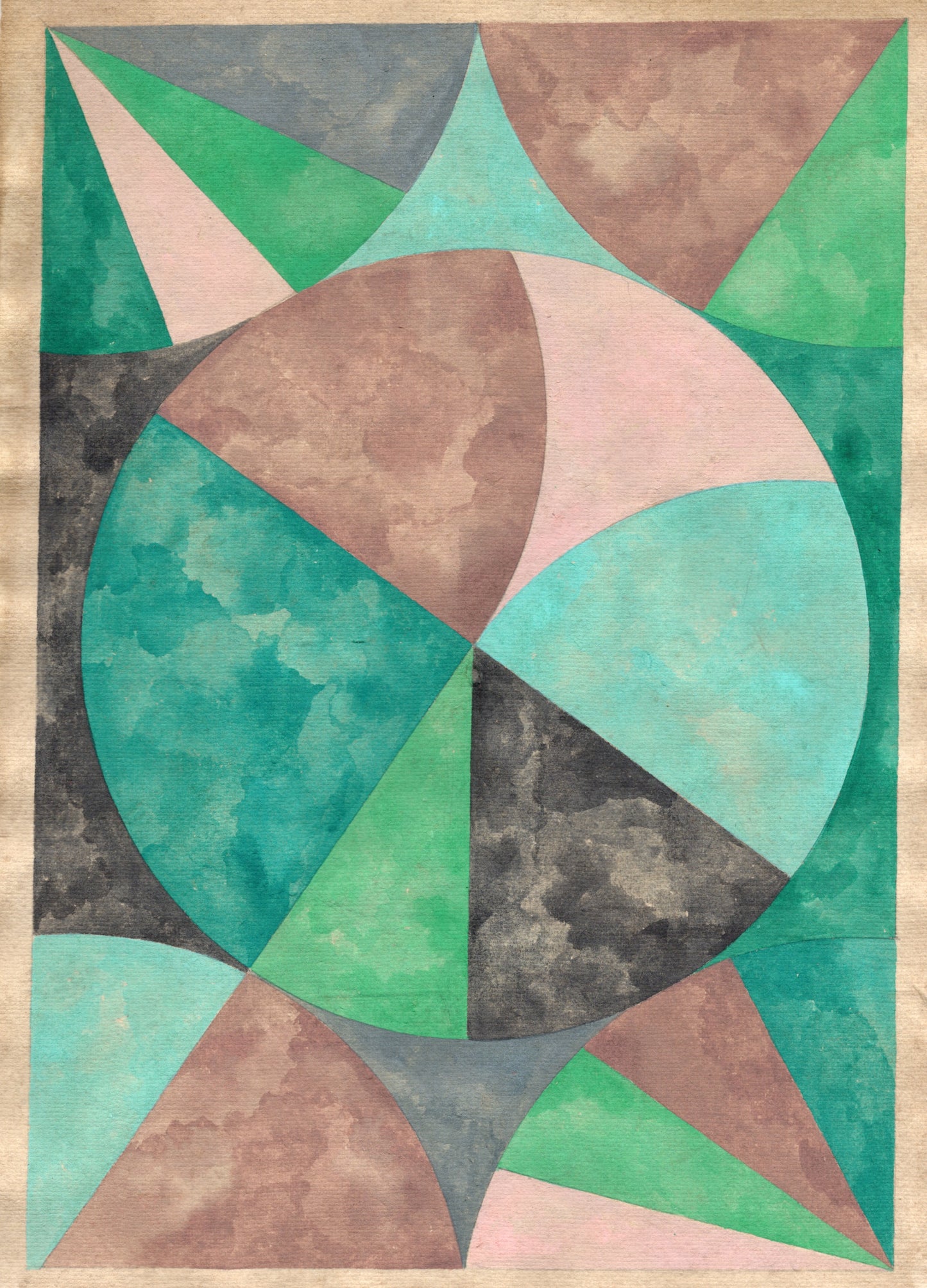 Rumination Series / Works On Paper #6 By Adrian Landon Brooks