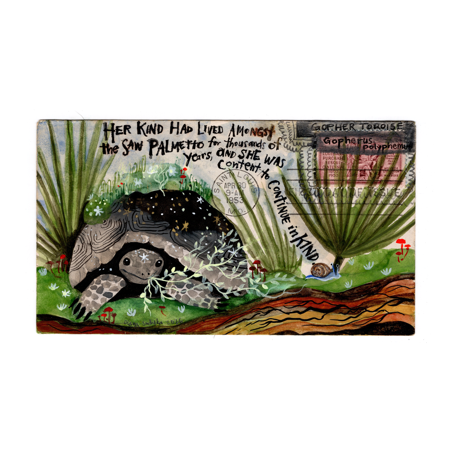 Blur : Diana Sudyka - Gopher Tortoise - Louisiana